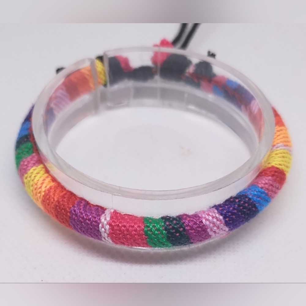Men's‎ Bracelet Striped Punk New f38